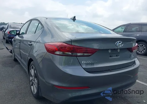 2018 Hyundai Elantra Limited from USA, damaged, VIN 5NPD84LF3JH351068